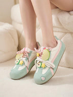 SoftSlipsy Red Apple Platform Sneakers | Korean Style Kawaii Trainers (3–5cm Platform)