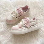 SoftSlipsy Cat Paw Platform Sneakers | Kawaii Pastel Korean Harajuku Style Shoes