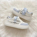 SoftSlipsy Cat Paw Platform Sneakers | Kawaii Pastel Korean Harajuku Style Shoes