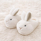Plush Bunny Rabbit Slippers | Cozy Winter Indoor Home Shoes | SoftSlipsy