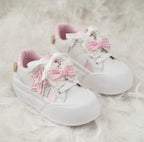 SoftSlipsy Kawaii Bow Star Platform Sneakers | Soft Girl, Korean Style Chunky Trainers