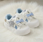 SoftSlipsy Kawaii Bow Star Platform Sneakers | Soft Girl, Korean Style Chunky Trainers