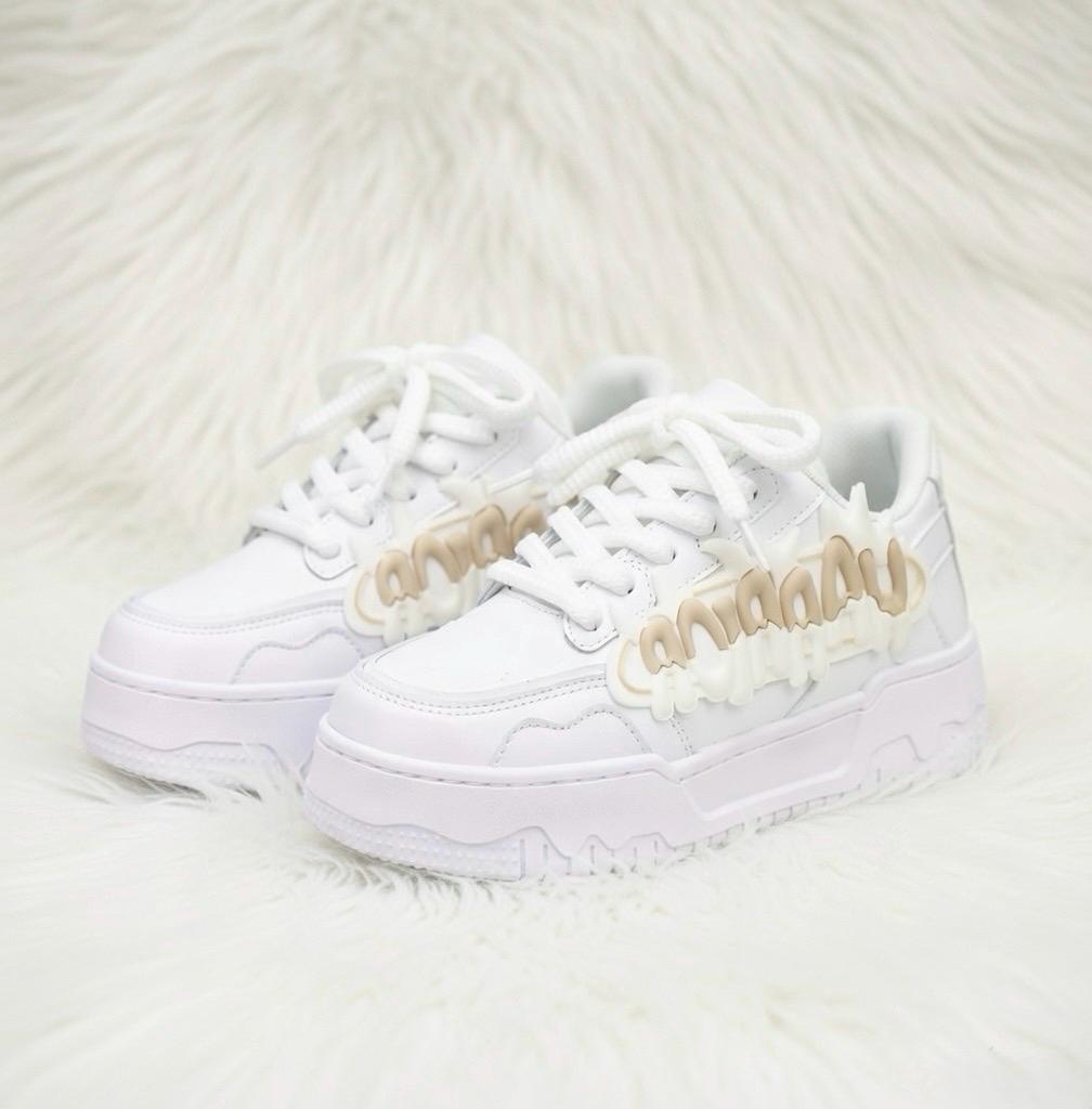 SoftSlipsy Comfort Platform Sneakers Women Lightweight Chunky Trainers Everyday Walking Casual Style Shoes