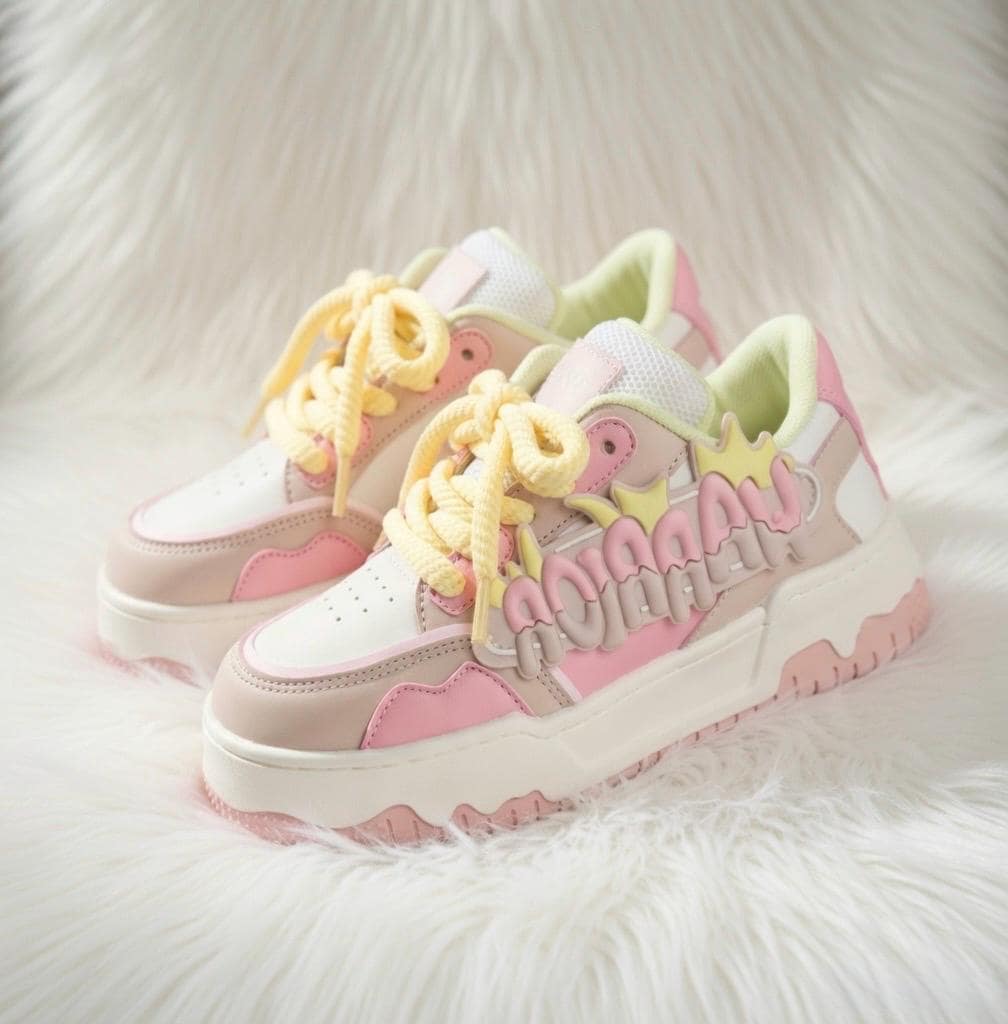 SoftSlipsy Comfort Platform Sneakers Women Lightweight Chunky Trainers Everyday Walking Casual Style Shoes